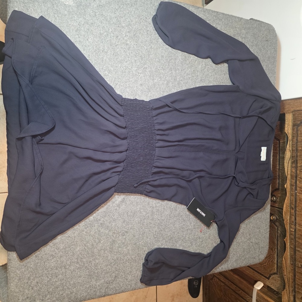 Veronica M Longsleeve Black Dress I2